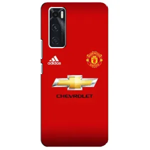 Силиконовые Чехлы принт Футбол на ViVO V20 se (Man United)