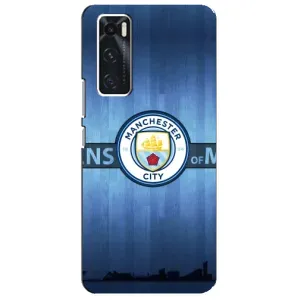 Силиконовые Чехлы принт Футбол на ViVO V20 se (ManCity)