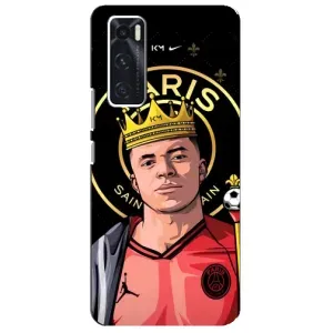 Чохол (TPU) з Футболістом на ViVO V20 se (Mbappe King)