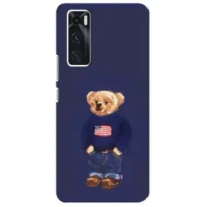 Чехлы Мишка Тедди для Виво В20 СЕ (Мишка USA)