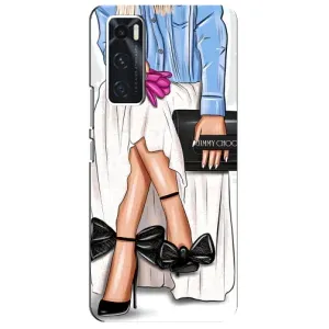 Силіконовый Чохол на ViVO V20 se з картинкой Модных девушек (Мода)