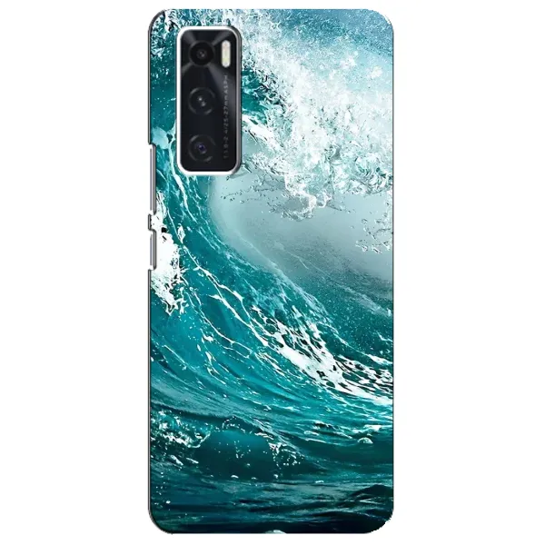 Чехол с рисунком «Морская волна» для Vivo V20 se Чехол с рисунком «Морская волна» для Vivo V20 se