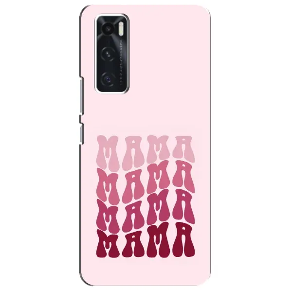 Чехол с рисунком «Надпись мама» для Vivo V20 se Чехол с рисунком «Надпись мама» для Vivo V20 se