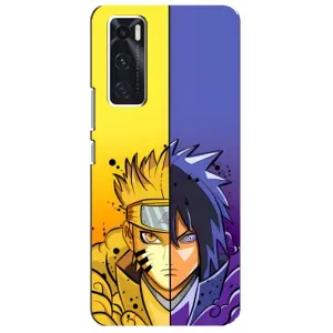 Купить Чохли на телефон з принтом Anime для ViVO V20 se (Naruto Vs Sasuke)