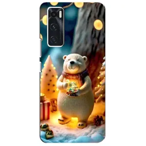 Чехлы на Новый Год ViVO V20 se (Новогодний ведмеженок)