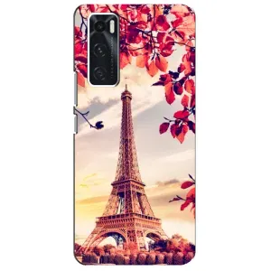 Чехол с Эйфелевой башней на ViVO V20 se (Paris photo)