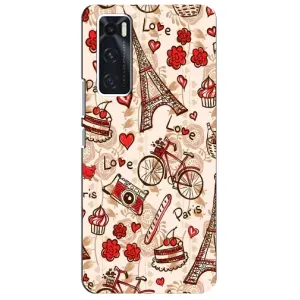 Чохол Ейфелева Вежа на ViVO V20 se (Париж мрія)