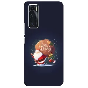 Чехол Санта Клаус для ViVO V20 se (Подарки от Санты)