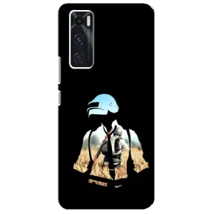 Чохол з картинкою "Герой Pubg" на ViVO V20 se (Пубг мен)