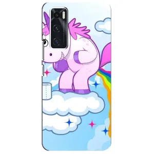 Чехол Unicorn на ViVO V20 se (Радуга единорожка)
