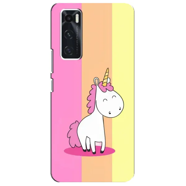 Чехол с рисунком «Радужный Единорог» для Vivo V20 se Чехол с рисунком «Радужный Единорог» для Vivo V20 se