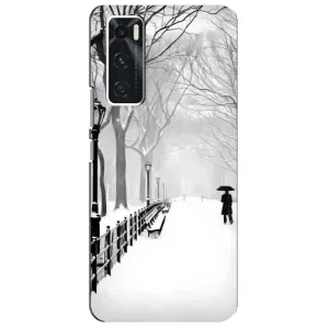 Чехлы на Новый Год ViVO V20 se (Снегом замело)