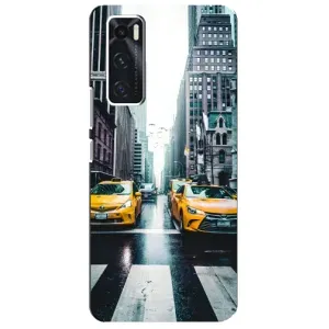 Силиконовый бампер (Работники) на ViVO V20 se (Такси)
