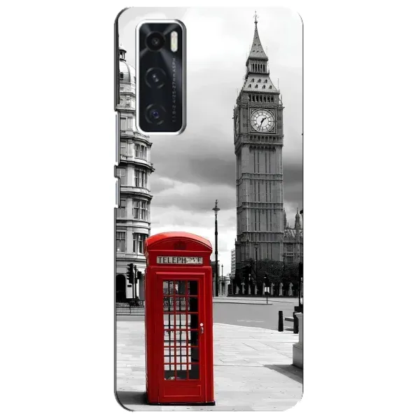 Чехол с рисунком «TELEPHONE» для Vivo V20 se Чехол с рисунком «TELEPHONE» для Vivo V20 se