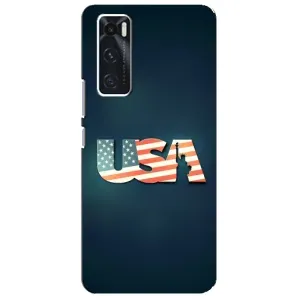 Чохол Прапор USA для ViVO V20 se (USA)
