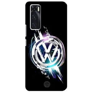 Чехол "Фольксваген" для ViVO V20 se (Volkswagen на черном)