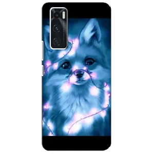 Чехол с Лисичкой для ViVO V20 se (Яркая Лиса)