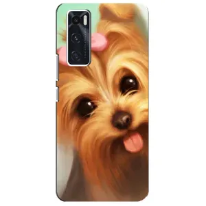 Чохол (ТПУ) Милі песики для ViVO V20 se (Йоркширський тер'єр)