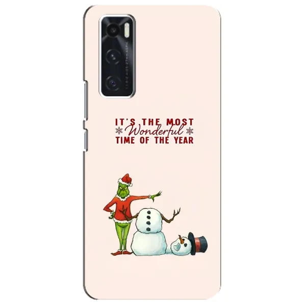 Чехол с рисунком «Злой Гринч» для Vivo V20 se Чехол с рисунком «Злой Гринч» для Vivo V20 se