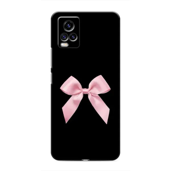 Чехол с рисунком «Бант на черном» для Vivo V20 Чехол с рисунком «Бант на черном» для Vivo V20