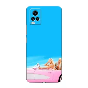 Силиконовый Чехол Барби Фильм на ViVO V20 (Барби и Кен)