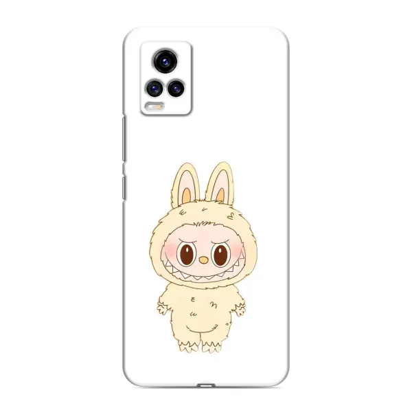 Чехол с рисунком «Бежевый Лабубу» для Vivo V20 Чехол с рисунком «Бежевый Лабубу» для Vivo V20