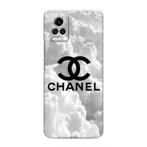 Чехол с Брендами одежды на Виво В20 (CHANEL)