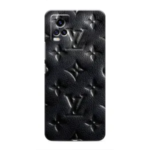 Текстурний Чохол Louis Vuitton для Віво В20 (Чорний ЛВ)