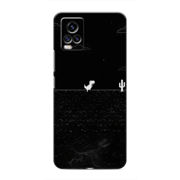 Чехол с рисунком «Динозаврик» для Vivo V20 Чехол с рисунком «Динозаврик» для Vivo V20
