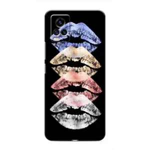 Чехол Стильные девушки на ViVO V20 (Губы)