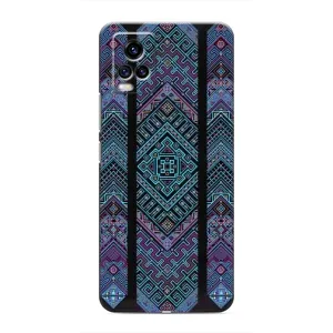 Силиконовый Чехол на ViVO V20 (Крутой орнамент)