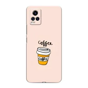 Чехол с изображением вкусной еды для ViVO V20 (Кружка кофе)