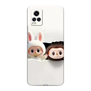 Чохол з принтом Лабубу для ViVO V20 (Фігурки Labubu)