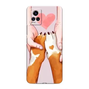Чехол (ТПУ) Милые собачки для ViVO V20 (Любовь к собакам)