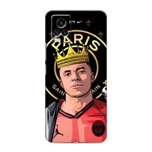 Чехол (TPU) с Футболистом на ViVO V20 (Mbappe King)