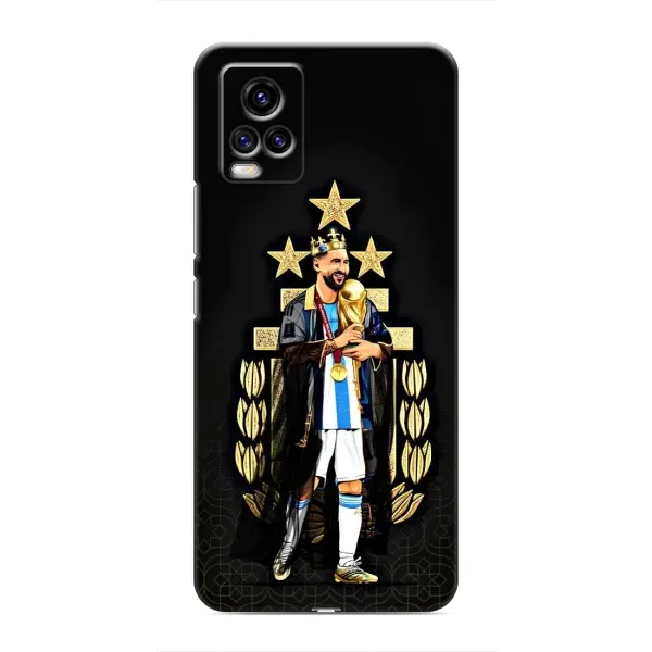 Чехол с рисунком «Месси король» для Vivo V20
