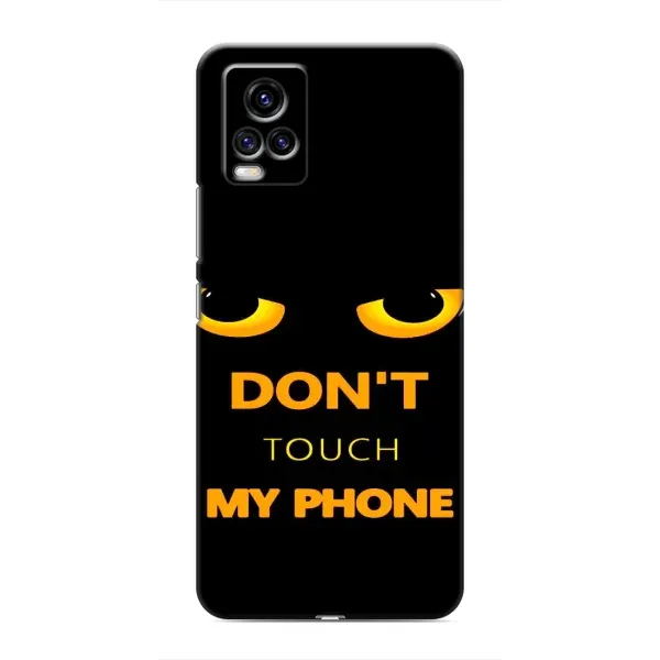 Чехол с рисунком «Не трогай мой телефон» для Vivo V20 Чехол с рисунком «Не трогай мой телефон» для Vivo V20