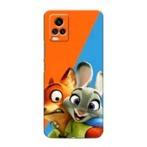 Чехлы ЗВЕРОПОЛИС для ViVO V20 (Ник и Хопс)