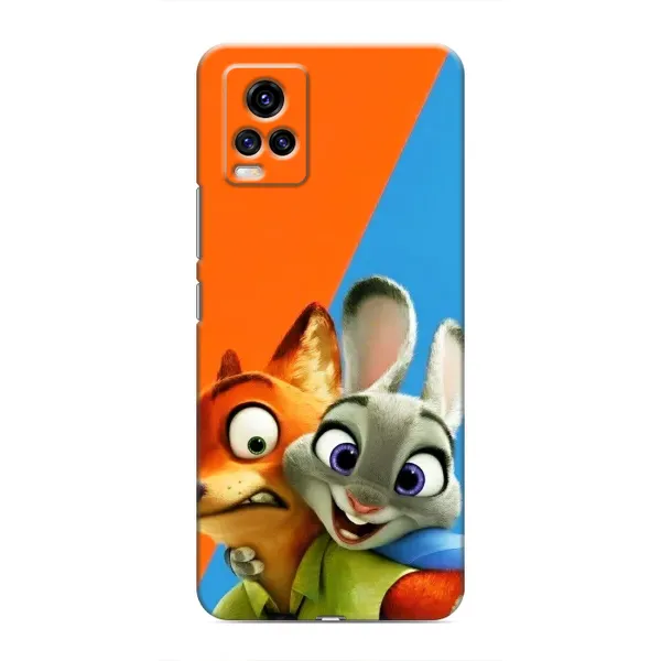 Чехол с рисунком «Ник и Хопс» для Vivo V20 Чехол с рисунком «Ник и Хопс» для Vivo V20