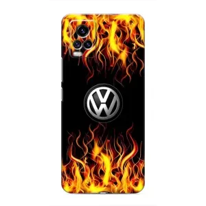 Чохол "Фольксваген" для ViVO V20 (Вогняний Лого)