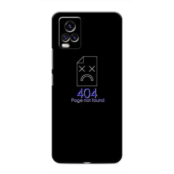 Чехол с рисунком «Ошибка 404» для Vivo V20 Чехол с рисунком «Ошибка 404» для Vivo V20