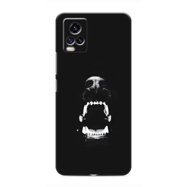 Чехол с рисунком «Пасть добермана» для Vivo V20 Чехол с рисунком «Пасть добермана» для Vivo V20