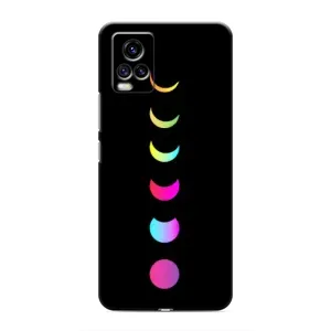 Чехол (ТПУ) с планетами на ViVO V20 (Полнолуние)