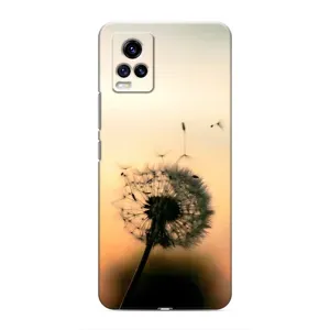 Силіконовий Чохол з кульбабками на ViVO V20 (Роздмухана кульбабка)