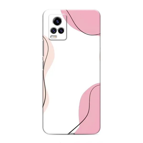 Чехол с рисунком «Розовый фон» для Vivo V20 Чехол с рисунком «Розовый фон» для Vivo V20