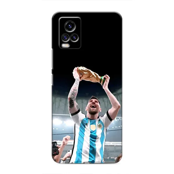 Чехол с рисунком «Счастливый Месси» для Vivo V20
