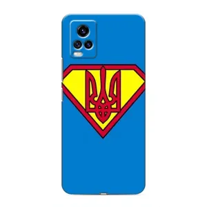 Чехол с картинкой (Патриотический ГЕРБ) на ViVO V20 (Super - Герб)