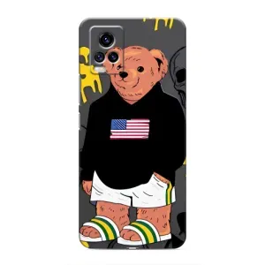 Чехлы Мишка Тедди для Виво В20 (Teddy USA)