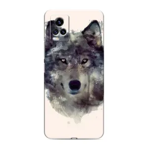 Чехол с Волком на ViVO V20 (Волк)