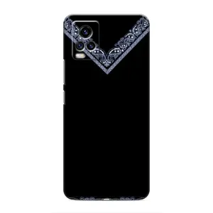 Силиконовый Чехол на ViVO V20 (Воротник вышиванки)